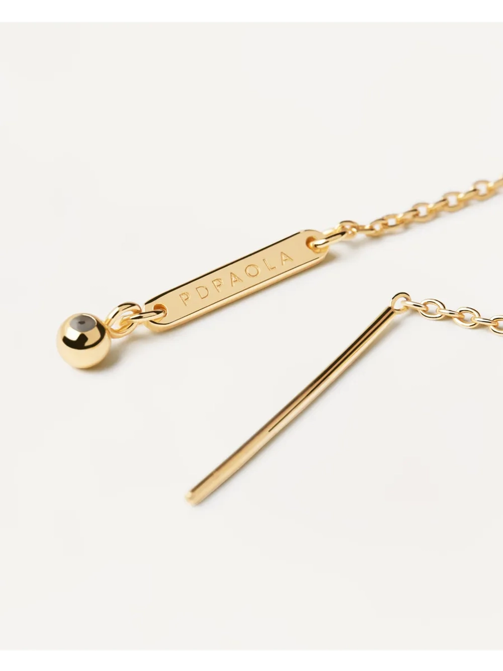 Браслет Charms Chain серебро 925 пробы покрытое золотом