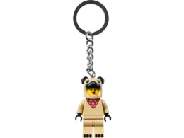 Брелок LEGO Minifigures 854158 Парень французский бульдог