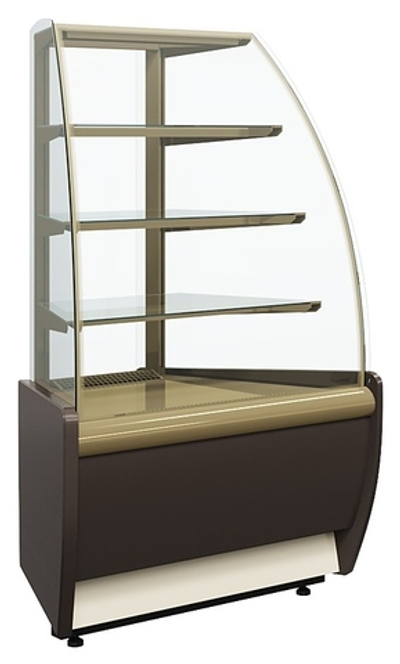 Витрина кондитерская Carboma K70 VM-3 Light (ВХСв - У1д)