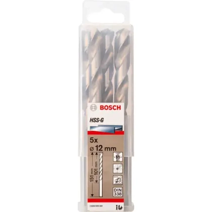 Сверло по металлу HSS-G 12 мм BOSCH 2608595081