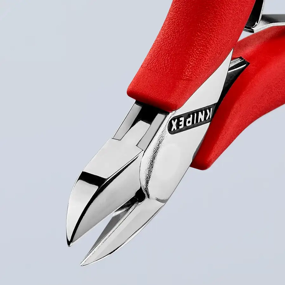 Кусачки боковые для электроники 115 мм N Knipex 77 21 115 N