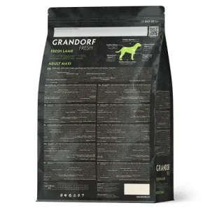 Сухой корм GRANDORF Fresh Dog Adult MAXI Lamb&Sweet Potato для собак крупных пород из свежего мяса ягненка с бататом