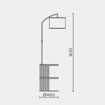 Напольный светильник MODEMODERN MD.6013.01FL