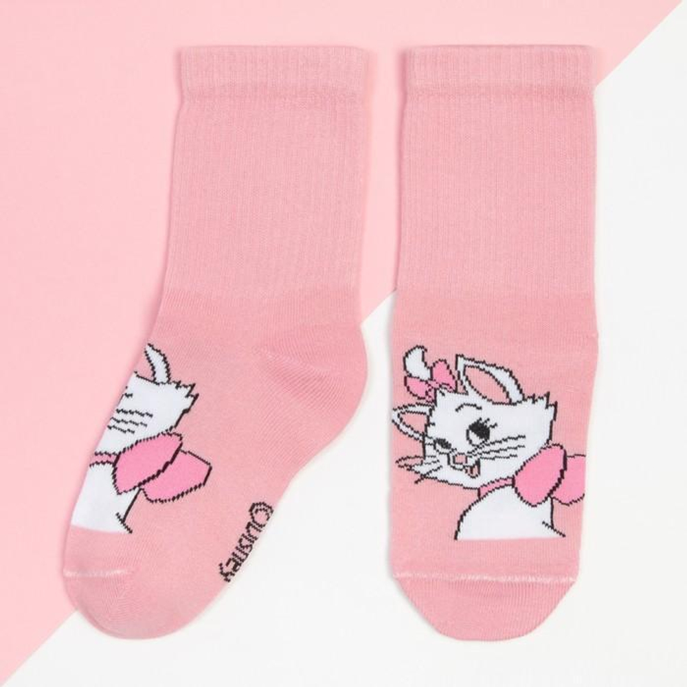 Носки для девочек "Disney. Мари. Коты Аристократы" 14-16р., розовый (KAFTAN), 1 шт.