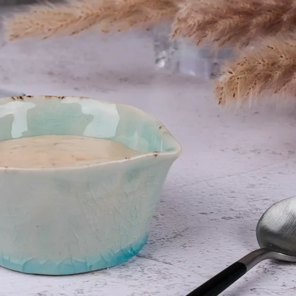 Соусник молочник 90 мл d 7,5/5,5 см h4 см круглый керамика Sea Blue Frutti di Mare P.L. [1]