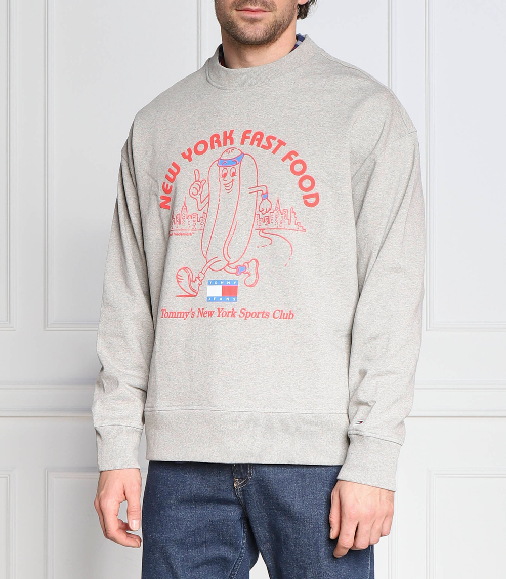 Худи tjm rlxd sport Tommy Jeans - серый(DM0DM15812)