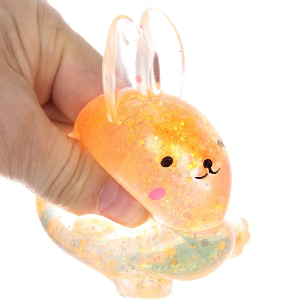Игрушка «Зайчонок» мялка, 10,5 см, микс