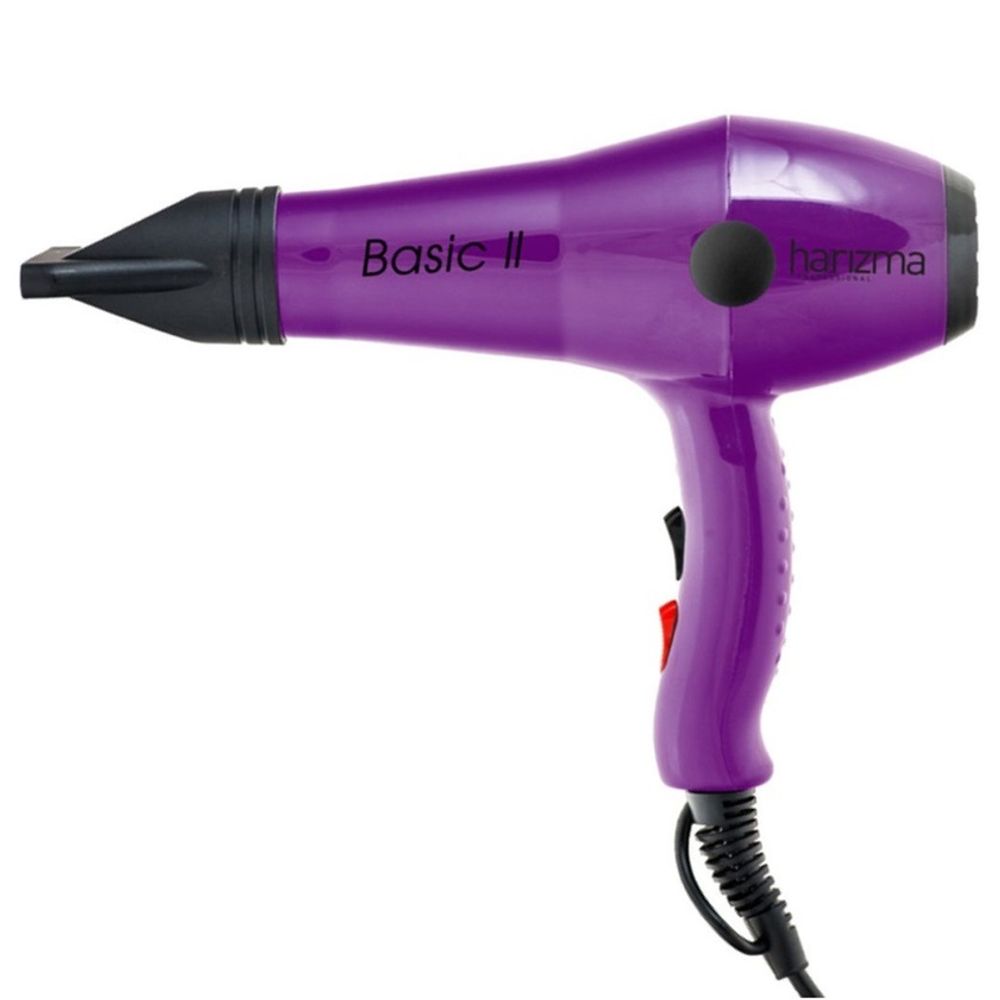 Профессиональный фен Harizma Basic-2, фиолетовый (h10207-07)