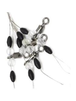 Стопор с вертлюгом ROLLING SWIVEL PEARL BEADS