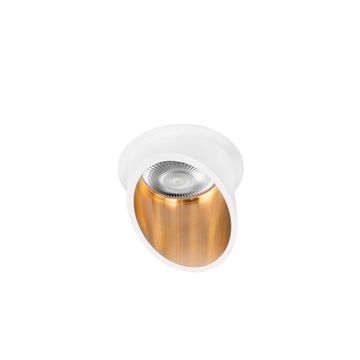 Встраиваемый светильник 1*GU10 10343/A White Gold белый/золото Limit LOFT IT