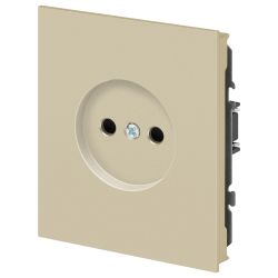 Розетка ЭРА Arktik 16-2106-04 без заземления 2P 16А-250В шампань | Эра Arktik