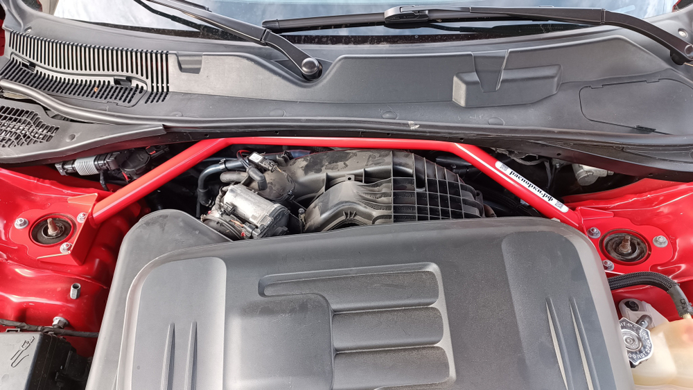 Распорка передних стоек (стаканов) Dodge Challenger 3 3.6л и Dodge Charger 7 (LD) 3.6л (ПОД ЗАКАЗ)