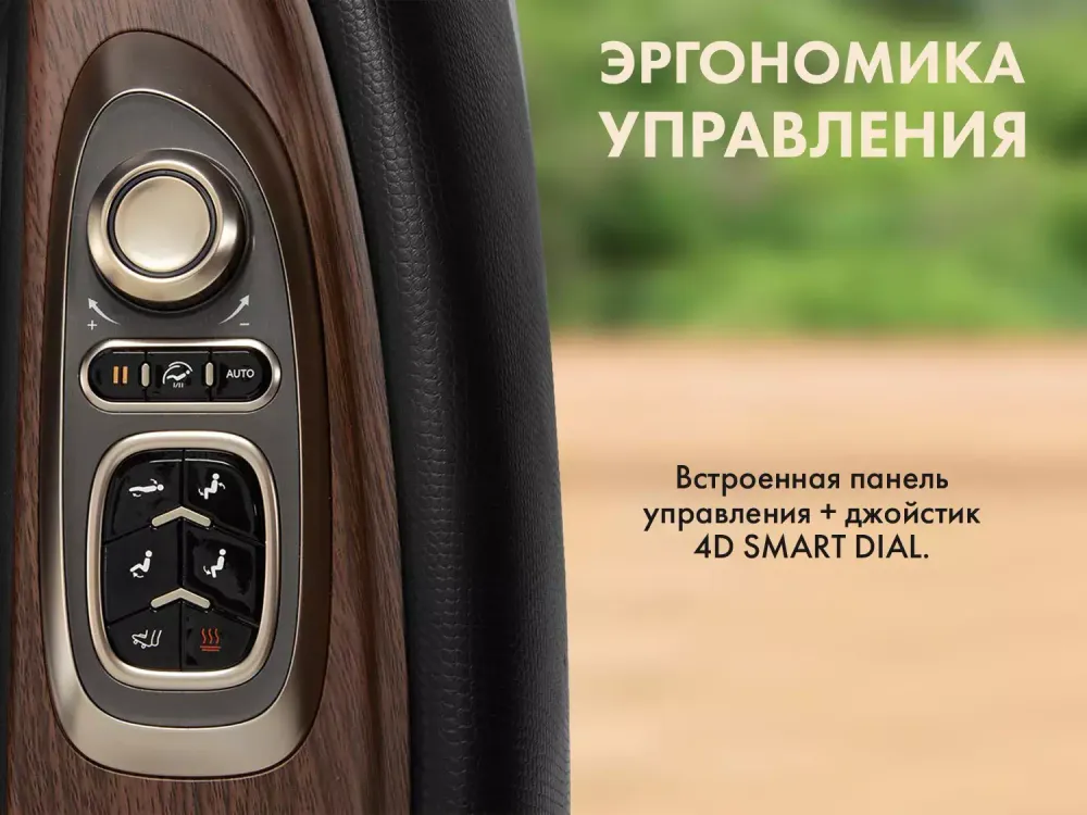 Массажное кресло FUJIMO TON PRO F888 ZEN Графит