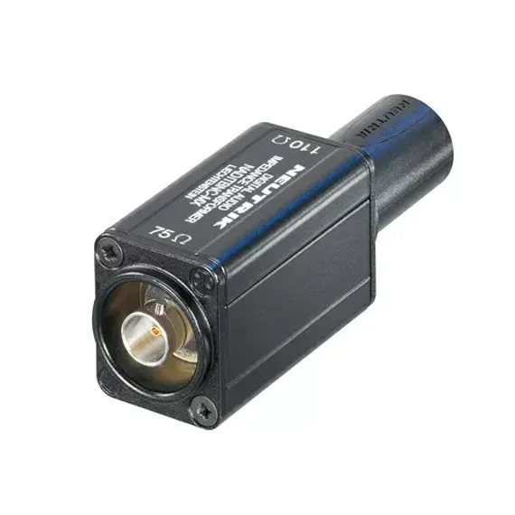 Neutrik NADITBNC-MX адаптер AES/EBU, BNC 75Ом вход - XLR male штекер 110Ом выход