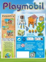 Набор Пчеловод с ульем Playmobil 71253