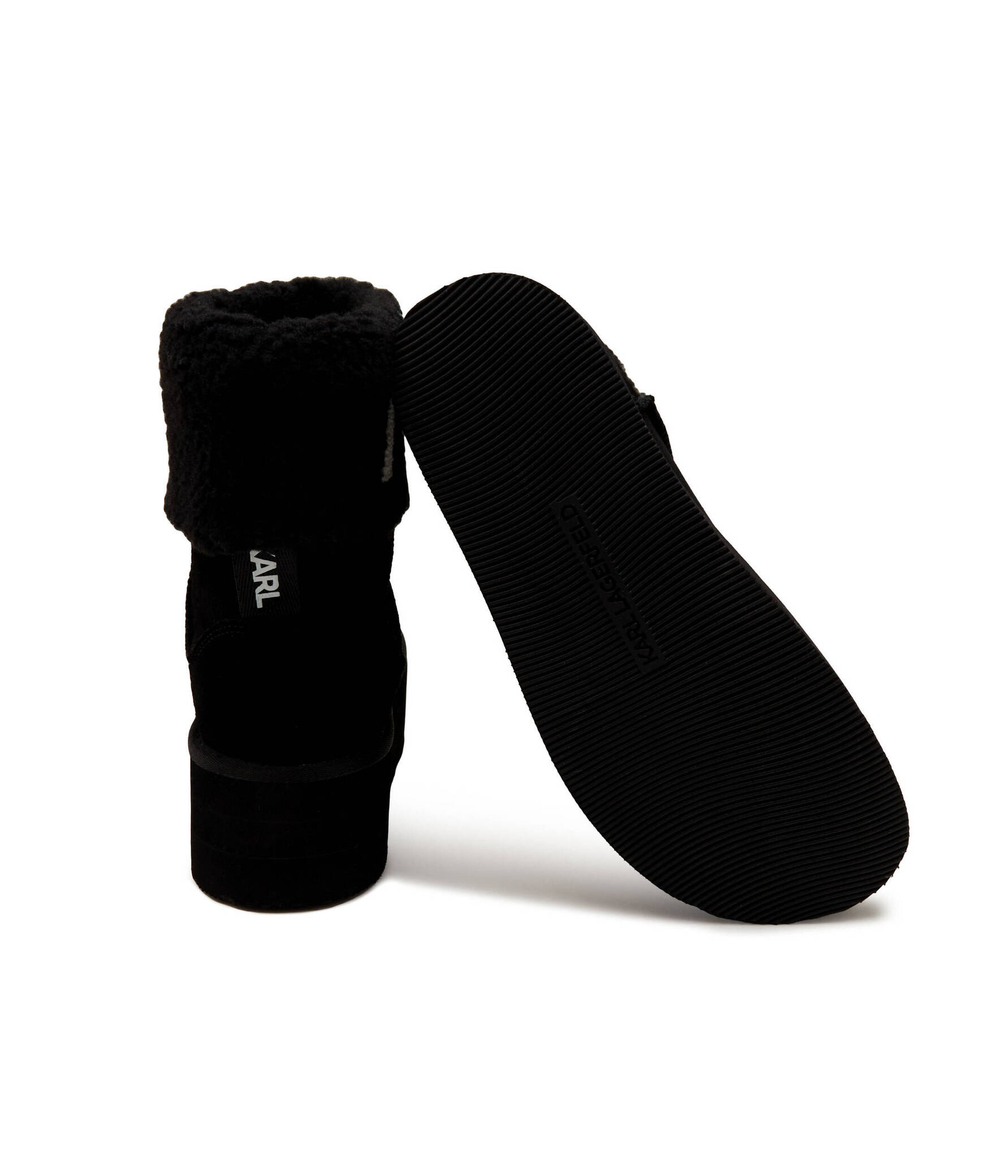 Кожаные угли thermo karl logo Karl Lagerfeld - черный(KL48552)