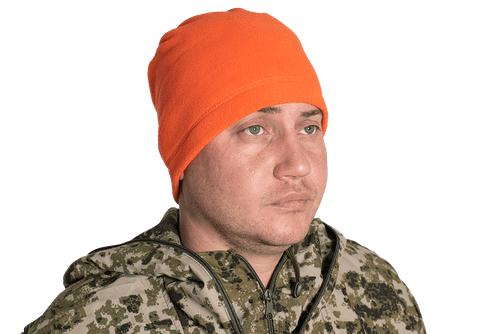 Шарф 3 в 1 , из оранжевого флиса, Хольстер
