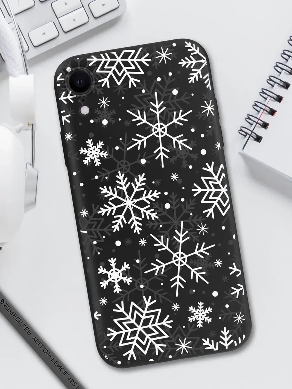 Чехол на iPhone Xr новогодний