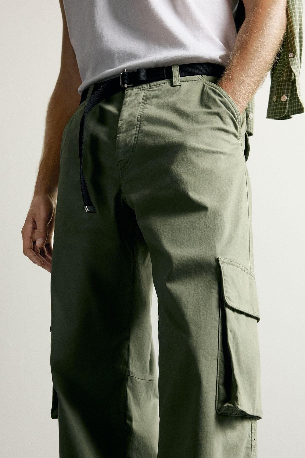 БРЮКИ КАРГО RELAXED FIT — ZARA · 7744/151