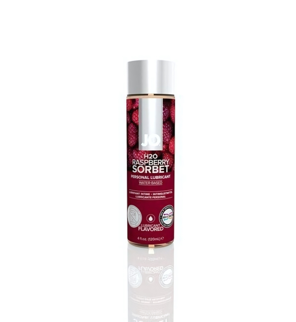 Вкусовой любрикант на водной основе Raspberry Sorbet (малина) 120 мл