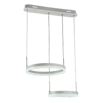 Подвесной светодиодный светильник 6087/2A WHT 76W белый Profit Light