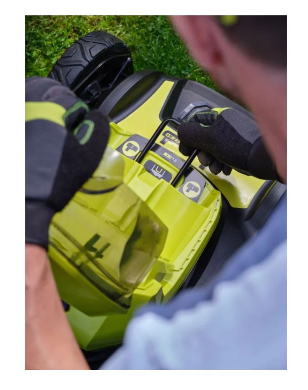 Ryobi 18В Газонокосилка аккумуляторная бесщеточная 46см RY18LMX46A-250 5133005790