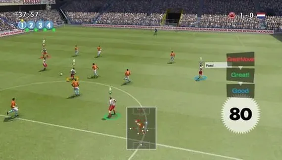 PSP PES 2009 (Pro Evolution Soccer 2009) (Б/У, Английская версия, ULES-01176)