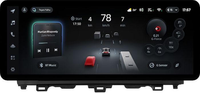 Магнитола для Honda Accord 10 2017-2021 (штатный 360) - Teyes CC4PRO монитор 12.3" 2K QLED + рамка 9, Android 13, Быстрейшая, Snapdragon 778G, ИИ, CarPlay, DSP, 4G SIM-слот
