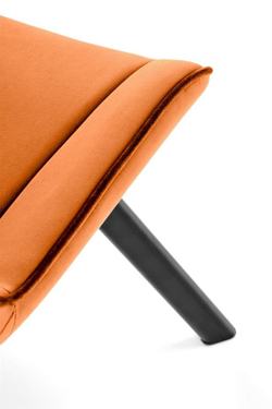 Стул HALMAR K520 корица/черный, поворотный