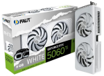 Видеокарта Palit GeForce RTX 5060 TI WHITE OC (NE7506TU19P1-GB2062M)