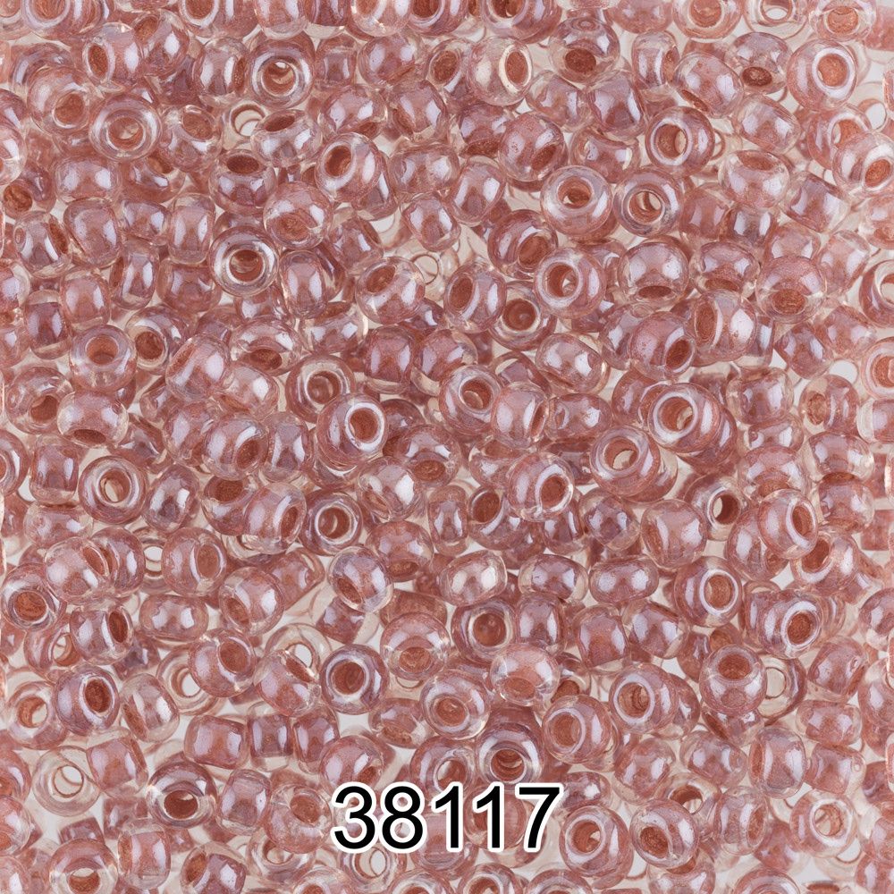 Бисер Preciosa 10/0 (2.3 мм), 500 г, 38117 (Ф048) грязно-сиреневый