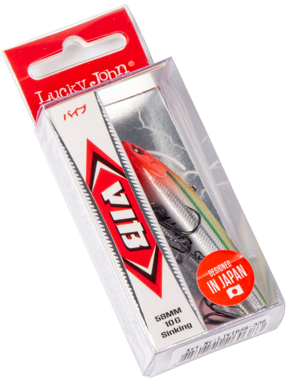 Воблер тонущий вертикальный LJ Pro Series VIB S 58.00/336
