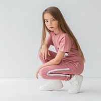 Футболка с карманом "Чайная роза" подростковая
