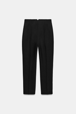 БРЮКИ С ВЫСОКОЙ ПОСАДКОЙ — ZARA
