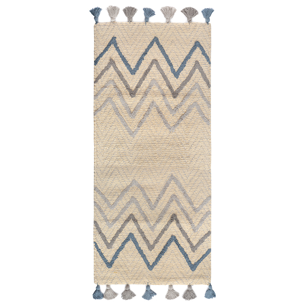 Ковер из хлопка 70х160см Tkano Ethnic Agra