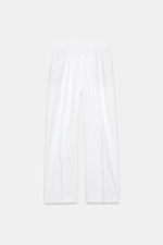БРЮКИ ПРЯМОГО КРОЯ ИЗ СМЕСОВОГО ЛЬНА — ZARA