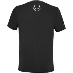 Meski T-Shirt Babolat Crew Neck Lebron - black/black