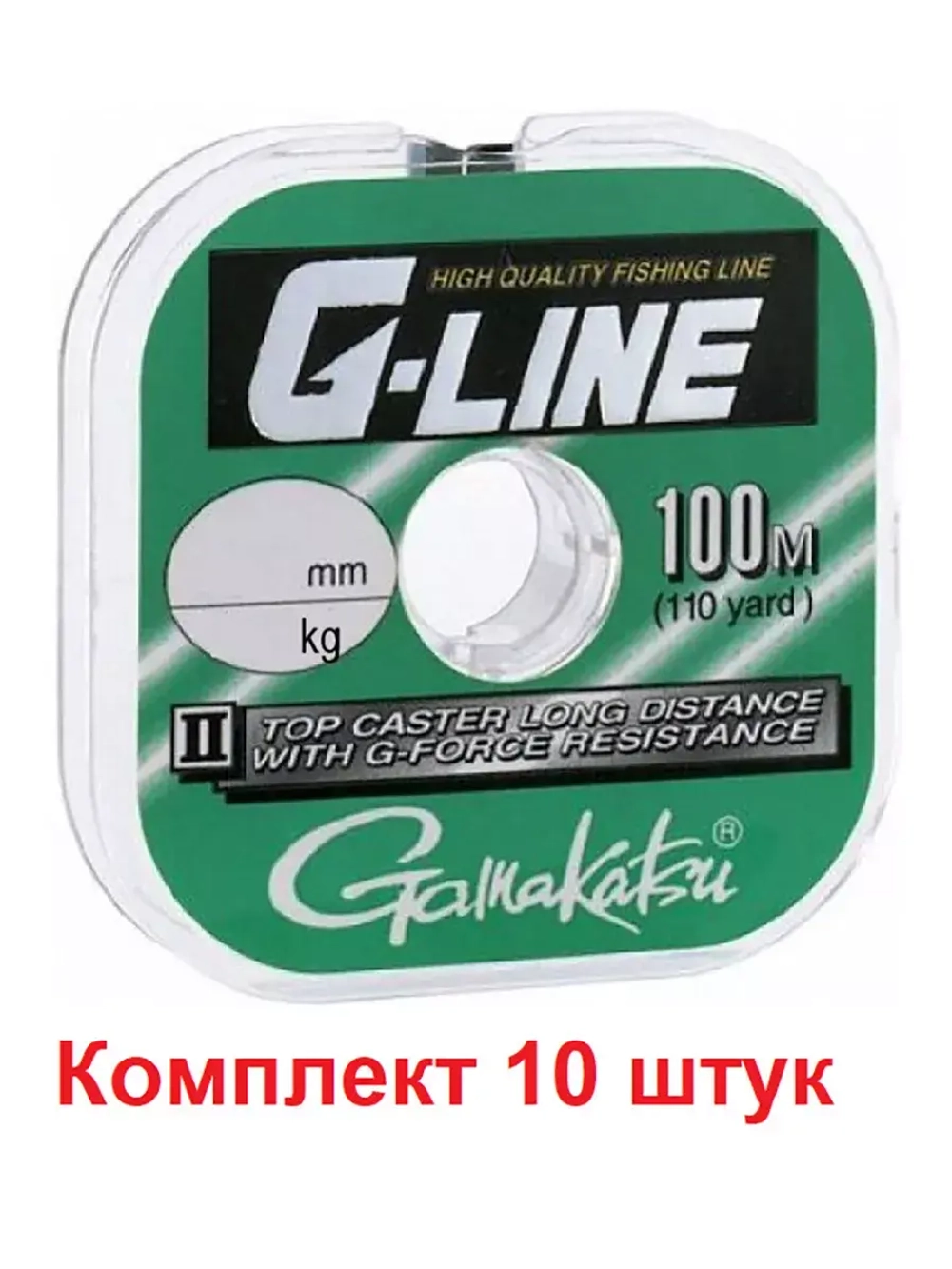 Леска для рыбалки Gamakatsu G-Line Topcaster