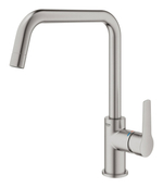 Смеситель однорычажный для кухонной мойки Grohe Start 2021, высокий излив, цвет Суперсталь (30470DC0)