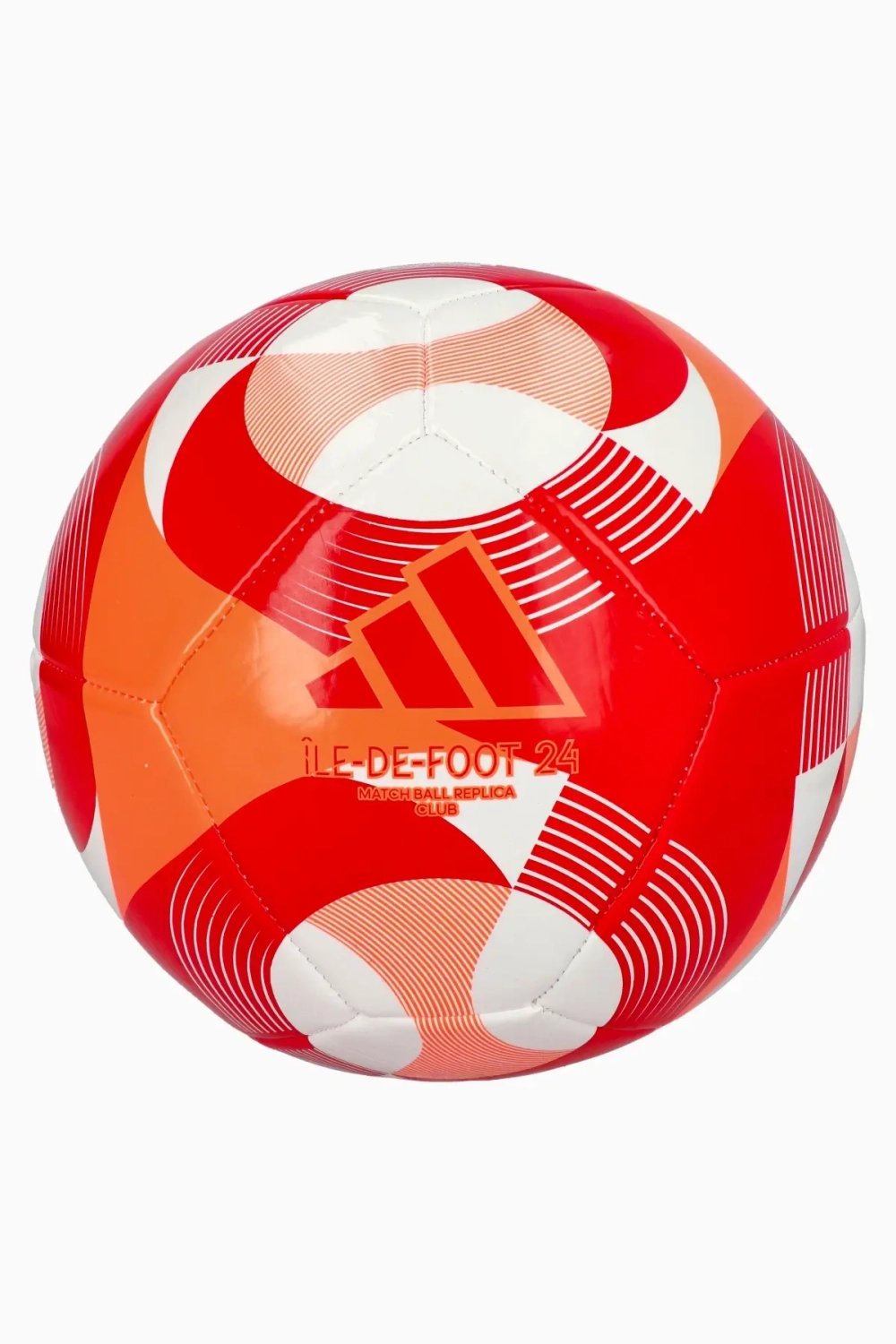 Футбольный мяч adidas Île-De-Foot 24 Club размер 4 - красный