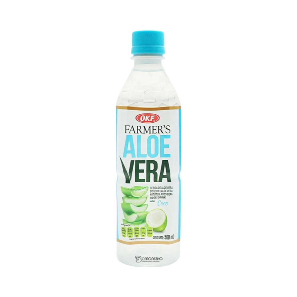 Напиток OKF Aloe Vera со вкусом Кокоса 500мл