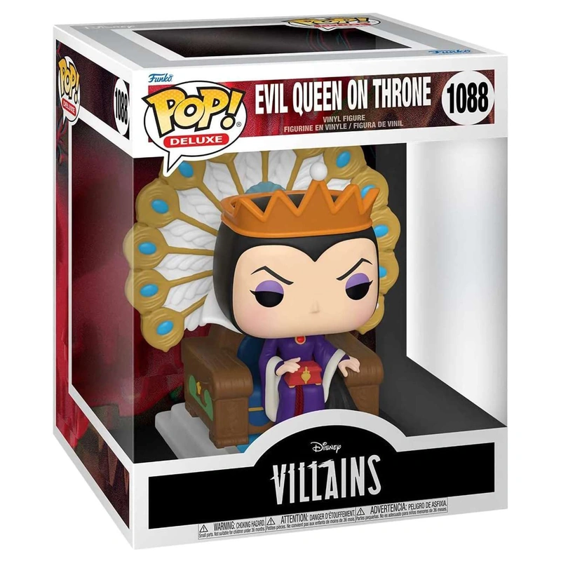 Фигурка Funko POP! Deluxe Disney Villains Evil Queen on Throne (1088) 50270
