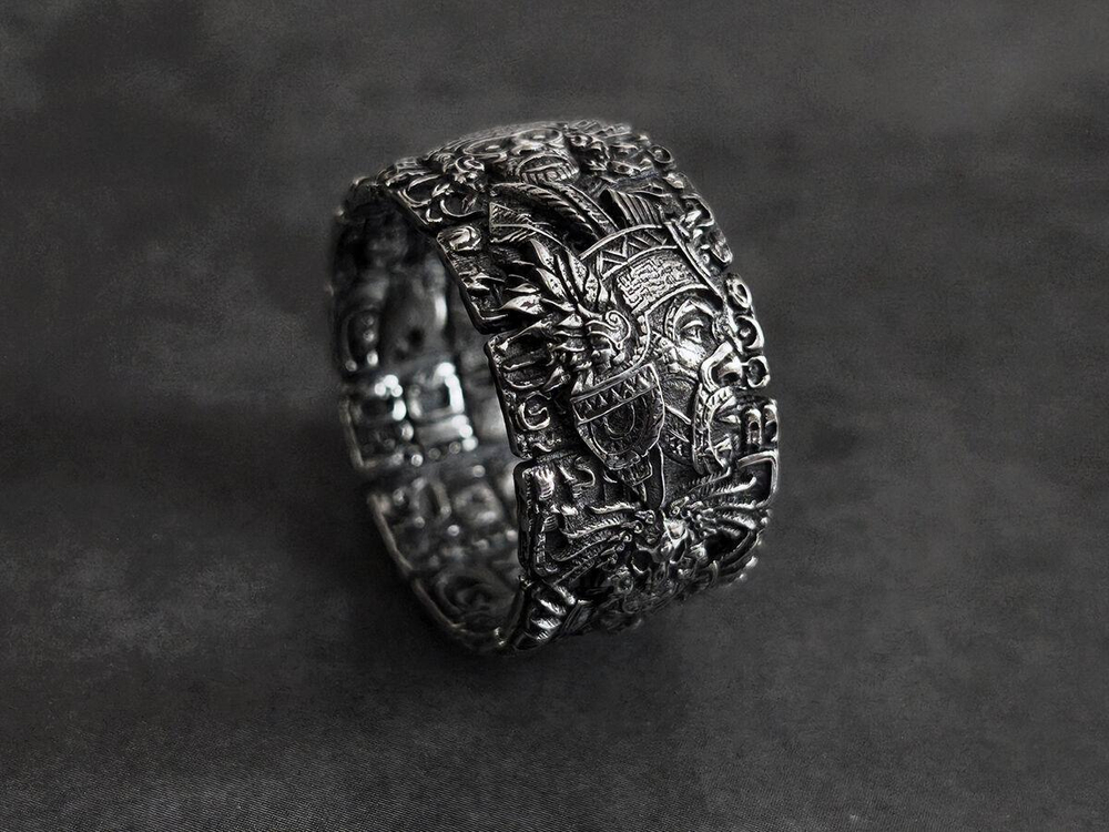 Кольцо из серебра Aztec AZTR-01