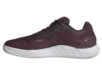 Мужские кроссовки теннисные Adidas Defiant Speed 2 M Clay - maroon/cloud white/tech grey metallic