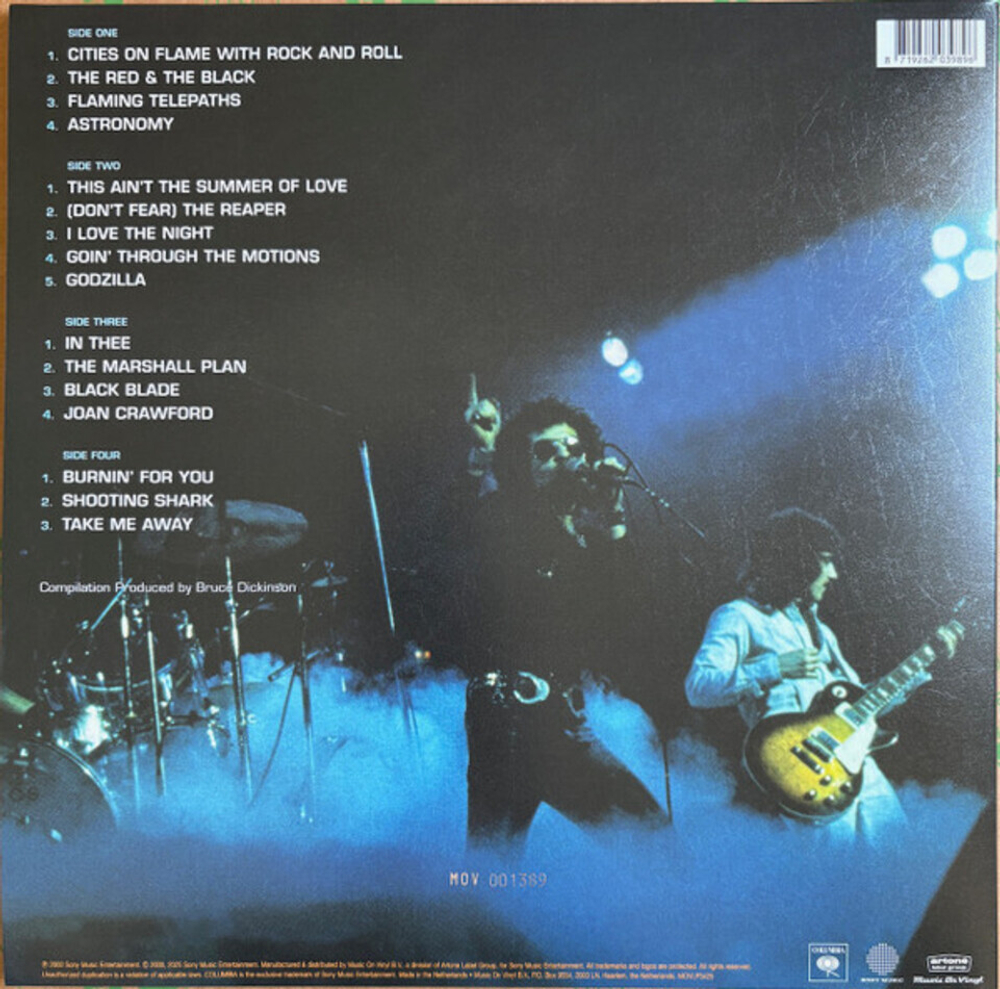 Blue Oyster Cult / Don't Fear The Reaper - The Best Of Blue Oyster Cult (Limited Edition)(Coloured Vinyl)(2LP)