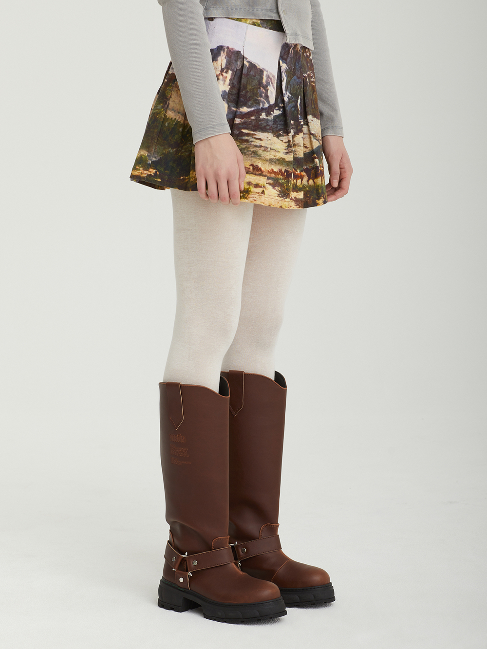 Юбка Western Cowboy Pleated