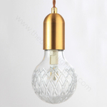 Pendant design lamp Crystal Bulb by Lee Broom (25 suspension)