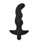 Массажер простаты с вибрацией силиконовый Onjoy Silicone Collection (10 режимов) (Цвет: черный)