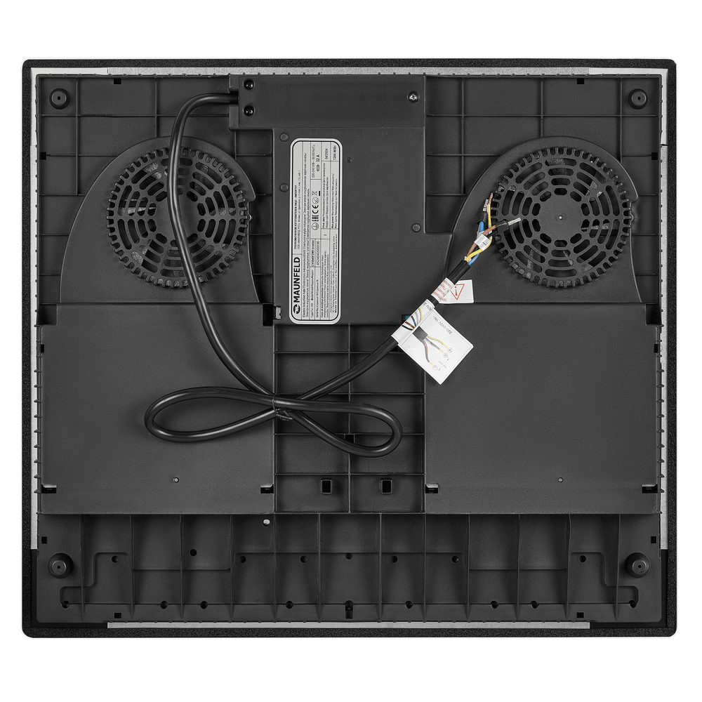 Индукционная варочная панель с двумя Flex Zone и Booster MAUNFELD CVI594SF2WH Inverter
