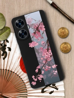 Чехол на Realme C55 с принтом